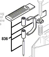 Rouleau réf. 2 606 625 902 BOSCH